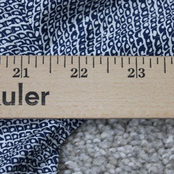 ETON Shirt Mens 17, 43 Blue Signature Twill 100% Cotton Long Sleeve Button Down - Picture 11 of 13